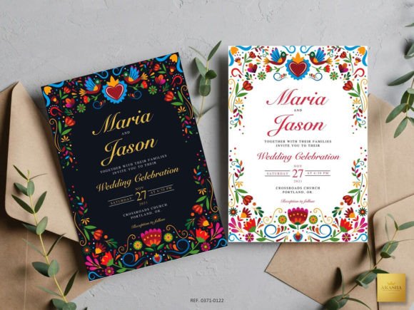 Download Mexican Wedding Invitations 12 Templates - Wedding invitations Collection