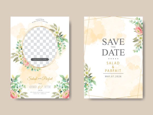Download Beautiful Floral Wedding Invitations - Wedding invitations Collection