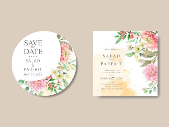 Download Beautiful Floral Wedding Invitations - Wedding invitations Collection